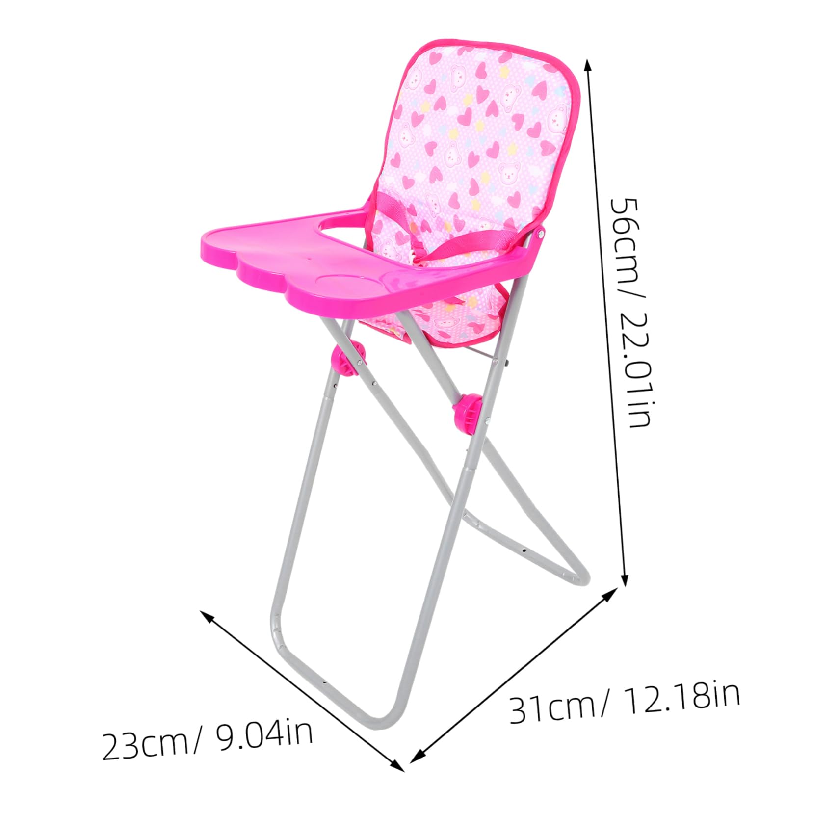 Kisangel Doll Toy Realistic Feeding Experience Portable Doll Imaginative Play Accessories