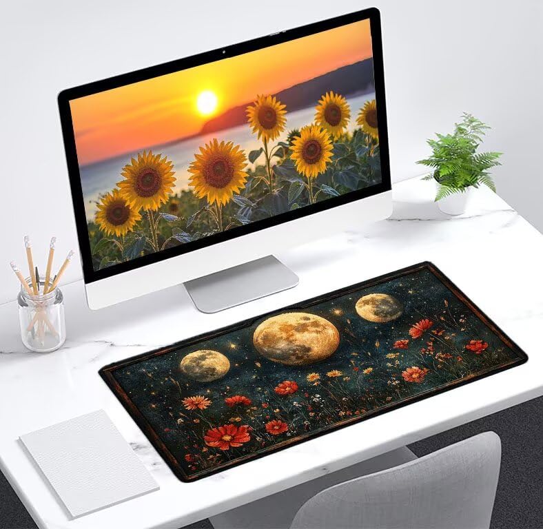 Mouse pad grande gaming con base antideslizante para un control total 2
