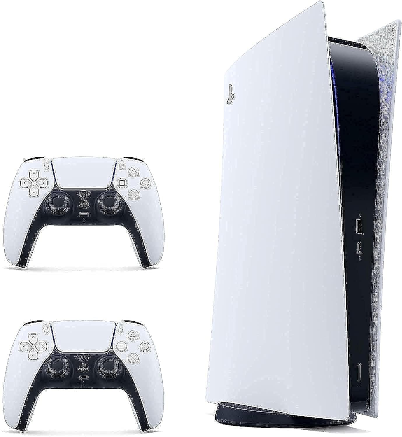Playstation 5 Digital Console Bundle with Extra DualSense Controller (UAE Version)