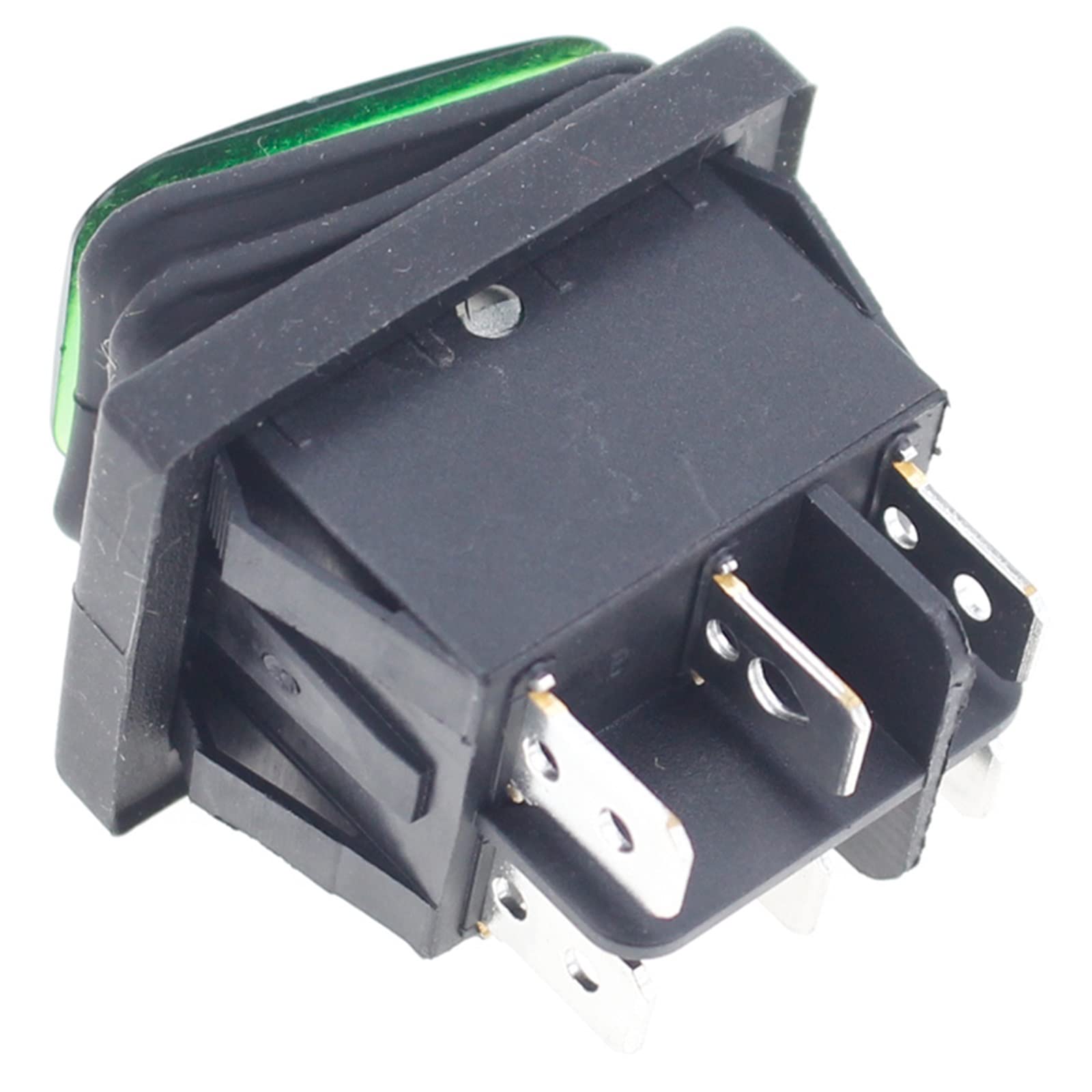GANDE 1 pz On off On 12 V/220 V Heavy Duty 6 Pin Impermeabile Auto Barca Marine Interruttore A Levetta (Color : 1, Size : 220V)