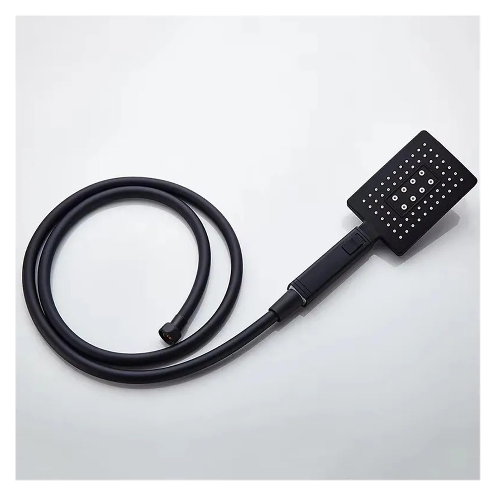Hochdruck-PVC-Duschschlauch, 200 cm, Flexibler Handbrauseschlauch (Schwarz) für optimalen Komfort und Leistung, auch in Längen von 1,5/2,0/3,0/4,0 m erhältlich