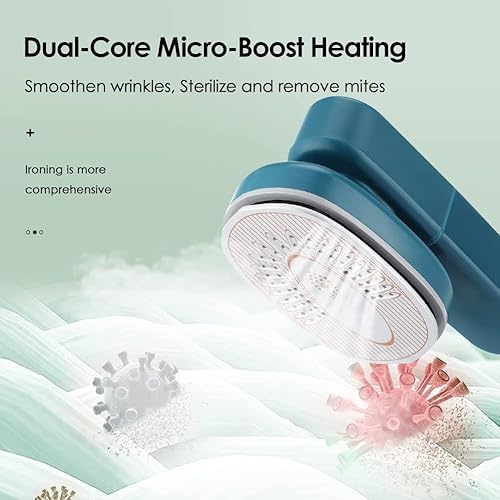 Miniatura 4 de Ropa de vapor para planchar portátil para el hogar para viajes para ropa planchar en seco en caliente plegada mini vaporizador de ropa para el hogar