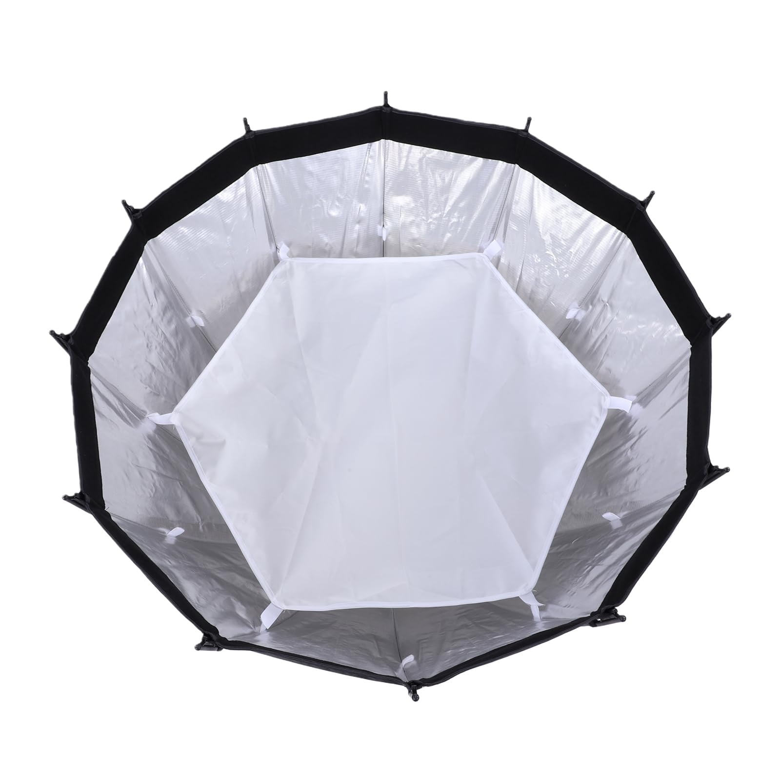 Softbox Ottagonale da 90 Cm, Softbox con Montaggio Pieghevole 1 Tocco con Griglia e Doppi Diffusori, per Illuminazione Fotografica in Studio e Progetti Video di Ritratto