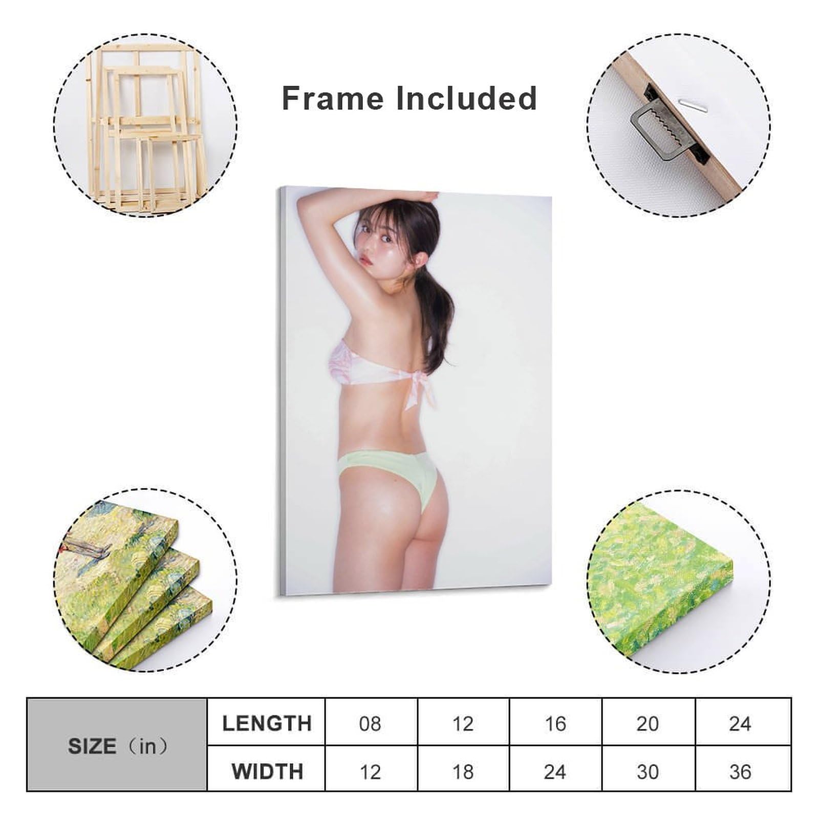 Amazon.co.jp: 井上咲楽ポスター壁飾り下着かわいいセクシー清純写真