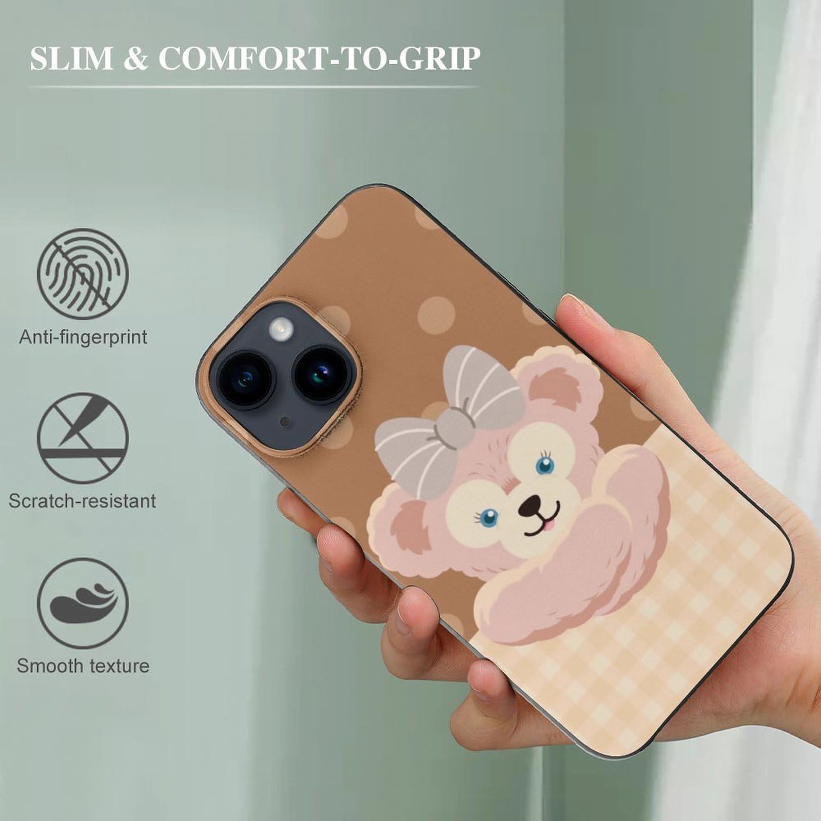 Amazon.co.jp: ダッフィーフレンズ いPhone15 Pro Maxケース TPU 全