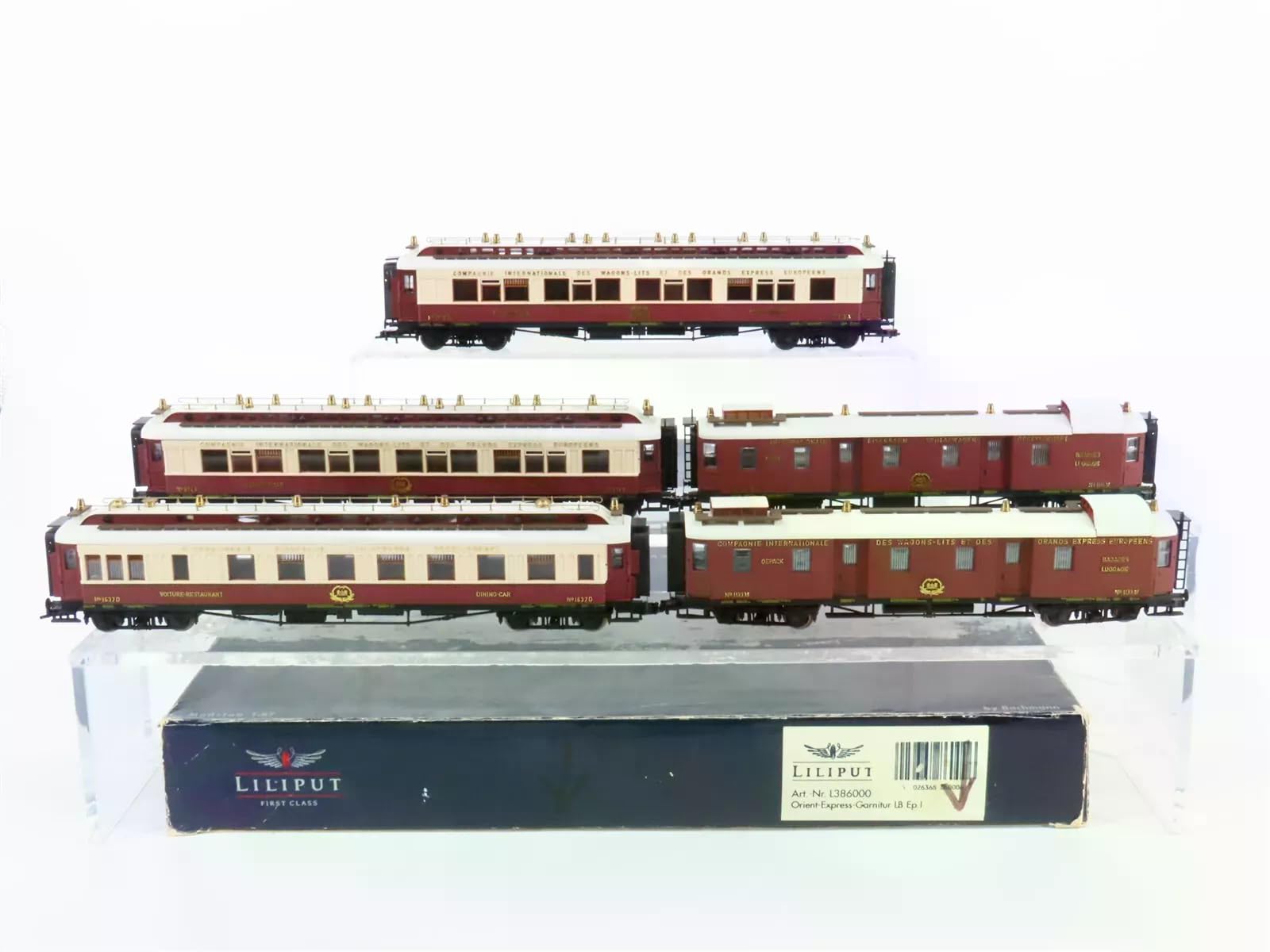 HOゲージ化　オリエントエクスプレス　（元ディスプレイモデル） 木造オリエントエクスプレス(茶) | 地球連邦鉄道（Earth Federal