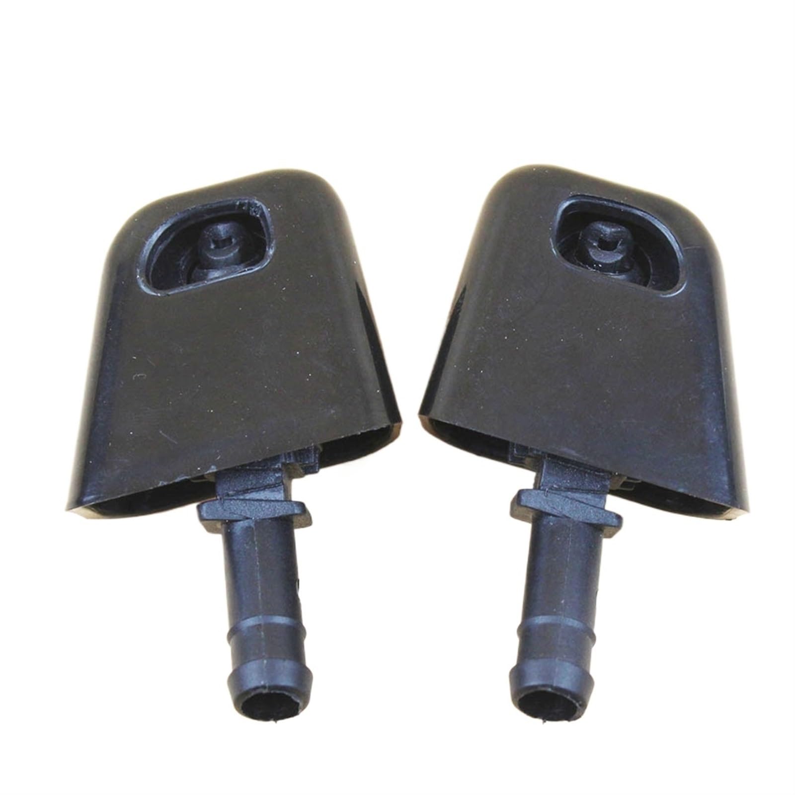Car Styling 2PCS Faro de parachoques delantero Boquilla pulverización agua Tapa cubierta chorro, for, for NISSAN, for, for Tapa de boquilla de lavado de faros