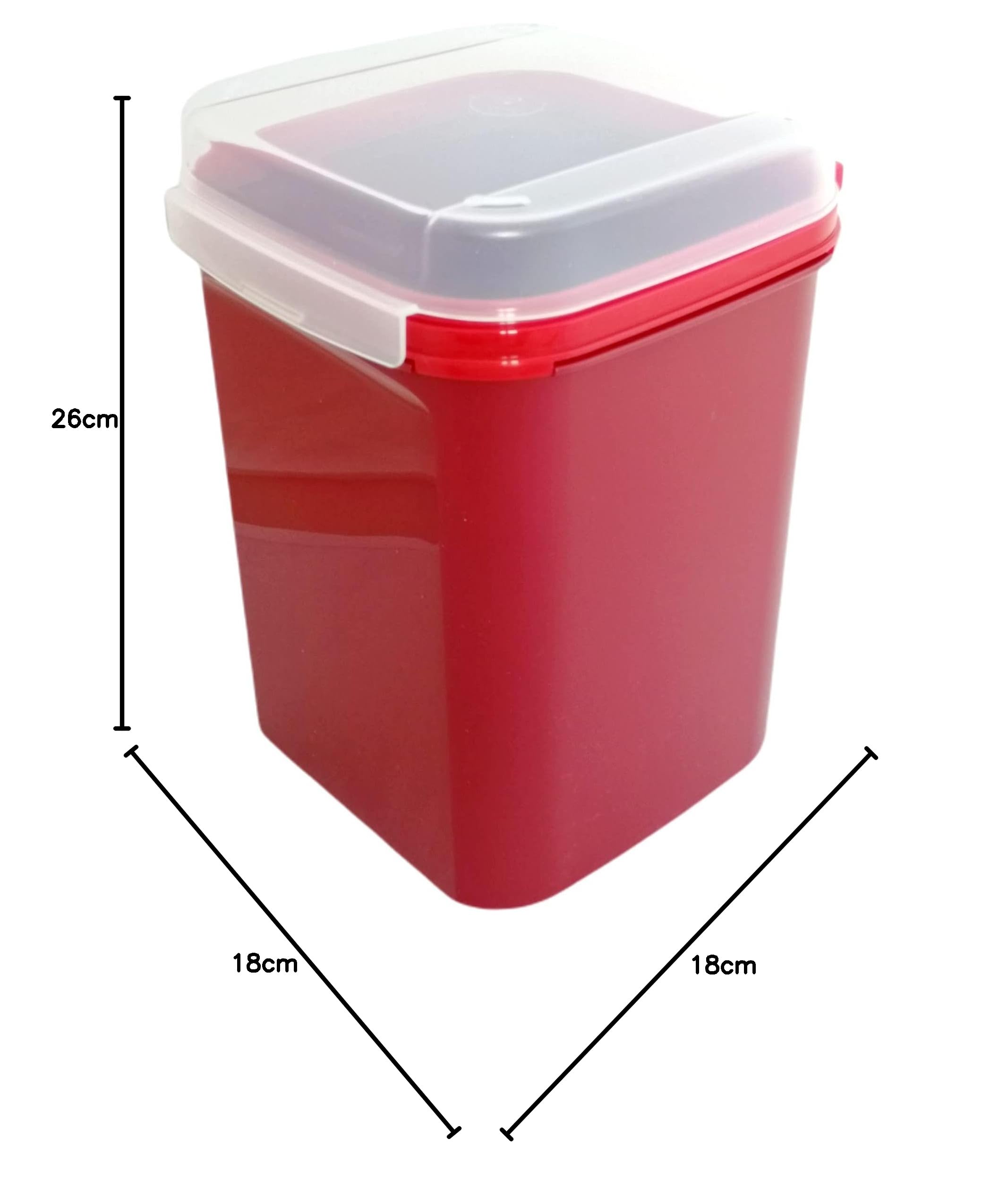 Tupperware Bellevue 5.5 Litre Snack Box Storage Apollo Royal