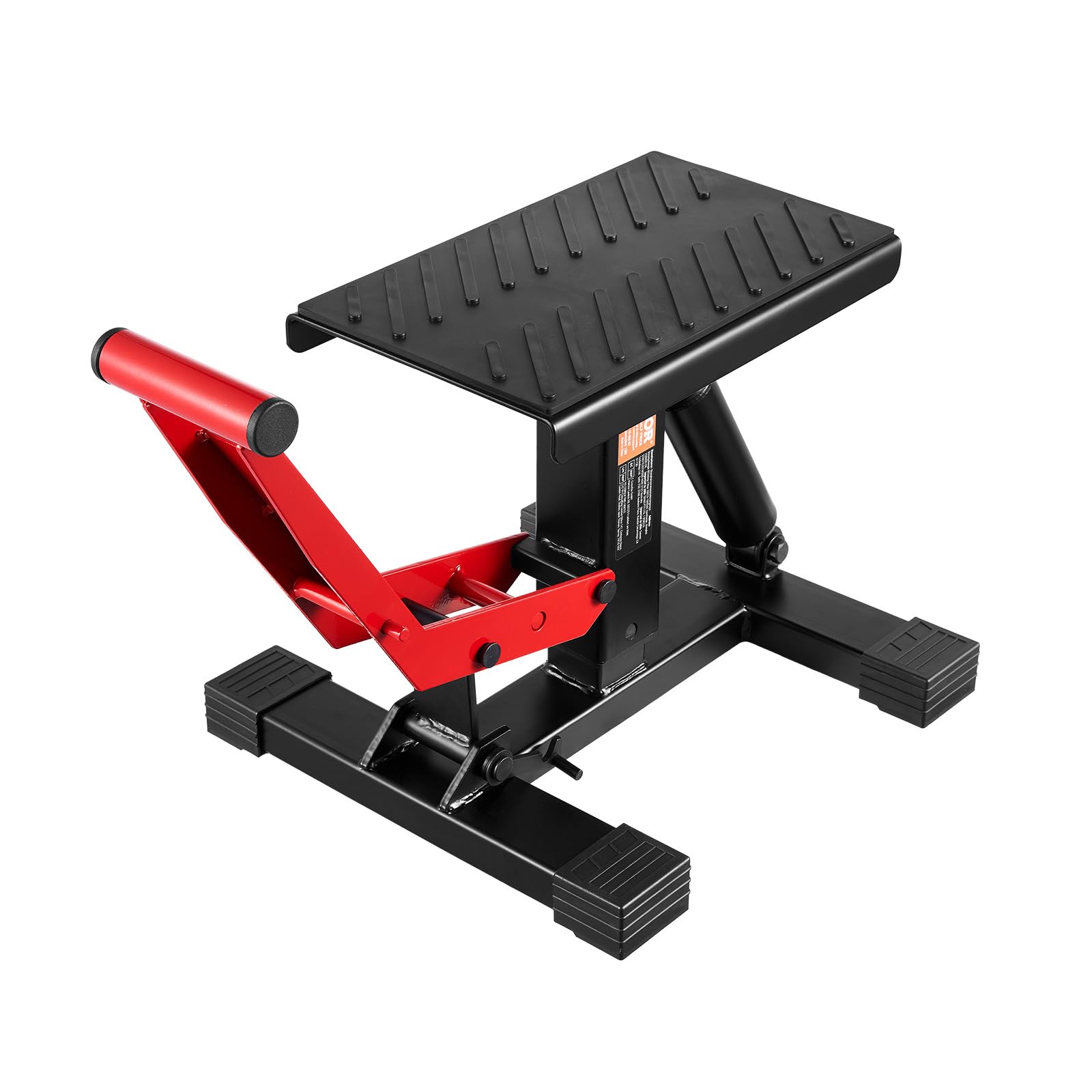 VEVOR Stojak do podnoszenia roweru terenowego, podnośnik motocyklowy, nośność 544 kg i hydrauliczny podnośnik, regulowana wysokość 24,9 cm - 46,5 cm do naprawy rowerów Dirtbike, konserwacji