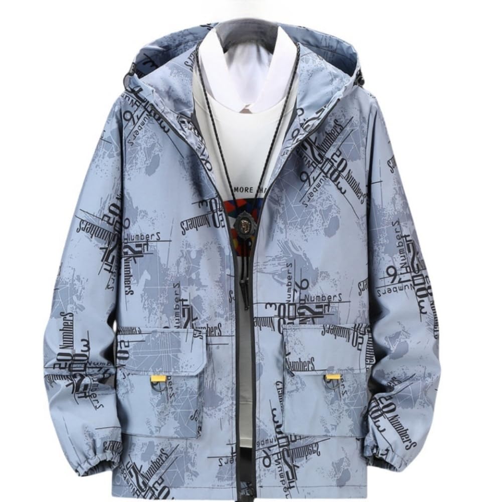 Męska odzież plus size męskie kurtki męża płaszcze streetwear vintage wiatrówka z kapturem duże kurtki męskie