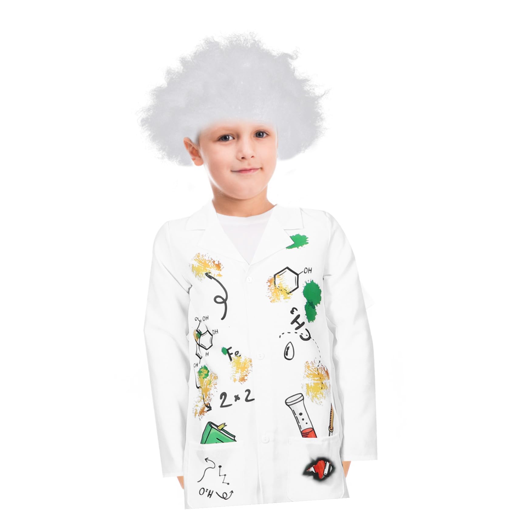 Vestito Da Scienziato Per Vestito Da Dottore Camice Da Scienziato Per Costume Da Camice Da Laboratorio Per Costume Da Dottore Per Per Piccoli