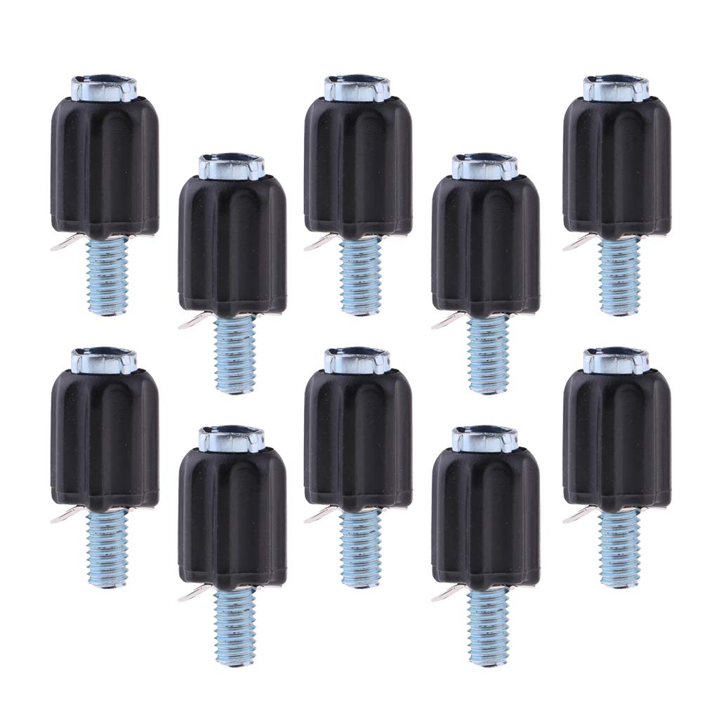 CUTICATE 10 Count M5 Bike Cable Adjuster Screw for Thumb Shifter Disc Brake Cables Adjustment