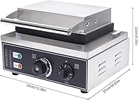 Vista 8 de Mini máquina comercial para hacer donas, 12 rejillas de 2.0 in, máquina eléctrica para hacer donas, mini panadero de donas de calefacción de doble