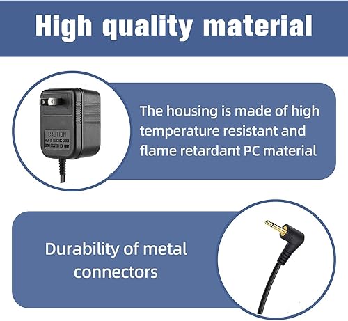 Miniatura 3 de Adaptador de corriente de 6 V compatible con Mr. Heater Big Buddy Heater MH18B F274800 F276127 F274830 F274865,6V DC para cable de alimentación,