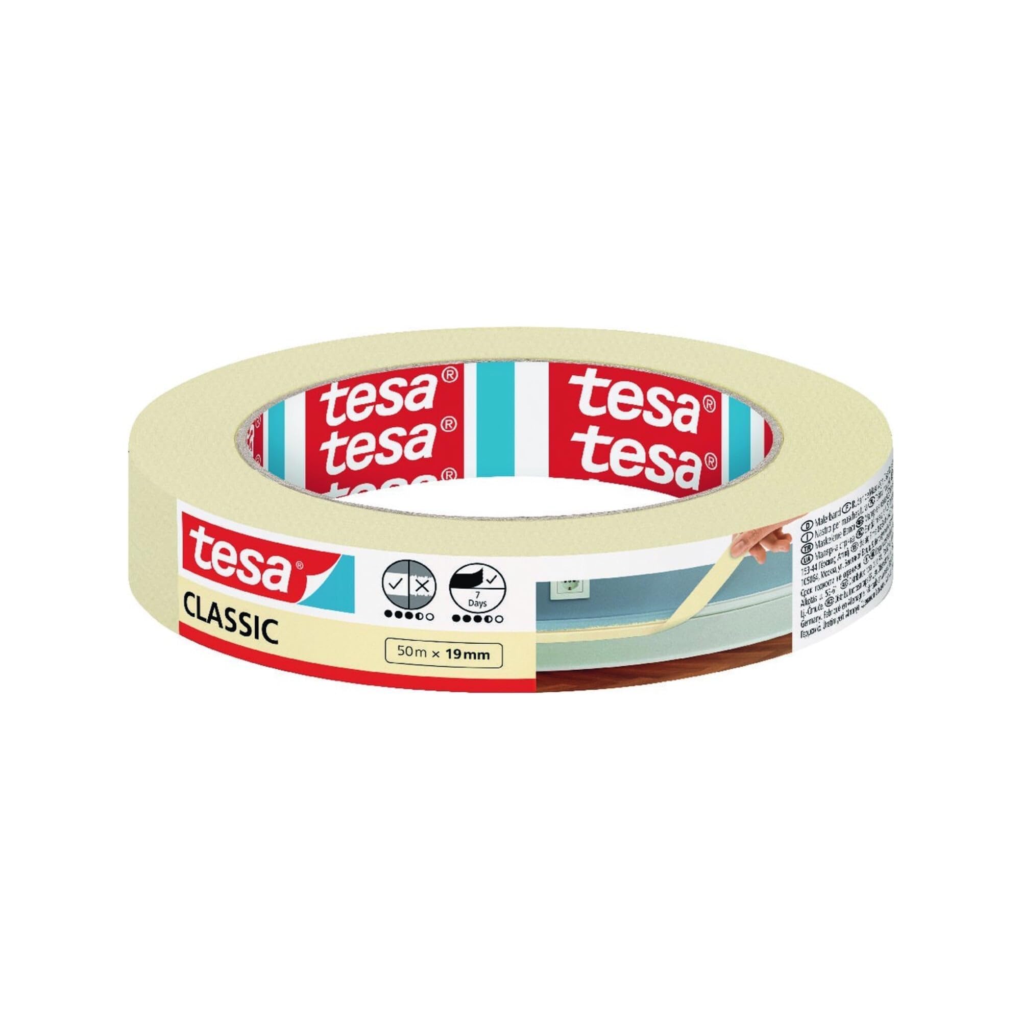 tesa Malerband Classic, 50m:50mm 6 Stk