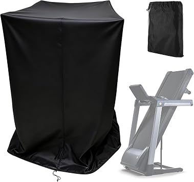 Folding Treadmill Cover - Running Machine Protective Case 210D Heavy Duty Organizer Home Fitness Accessories37L x 30W x 63H