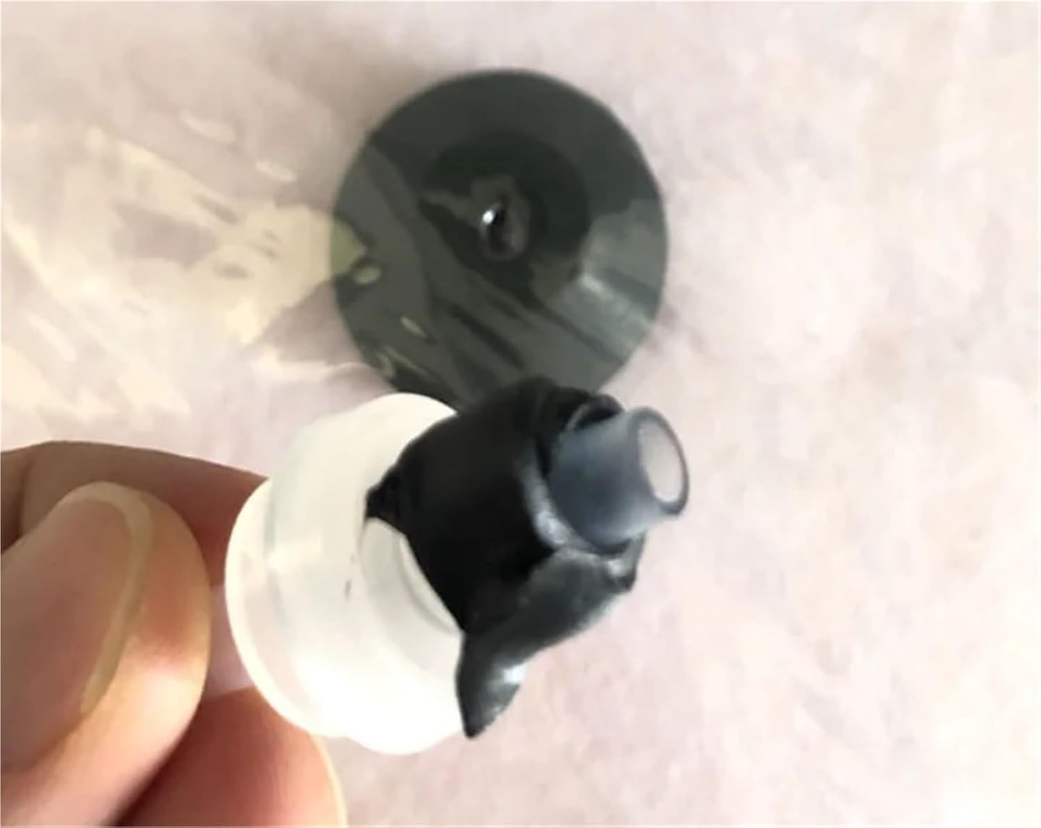 Carbon fiber resin guided silicone nozzle interface used for self sealing vacuum bag connector joint vacuum process air removal(5 sets)