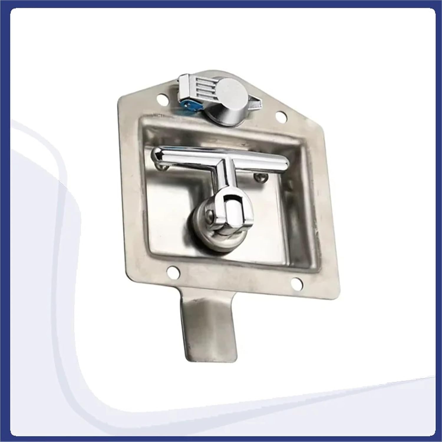 304 Stainless Steel Panel Lock Cabinet Heavy-Duty 1Pcs