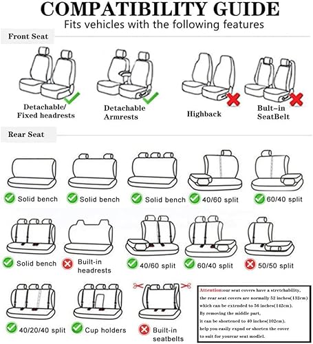 Miniatura 8 de Fundas de asiento de automóvil de lujo para Camaro 1999-2021, juego completo de 5 asientos, fundas de cojín de cuero impermeables MH82 rojo