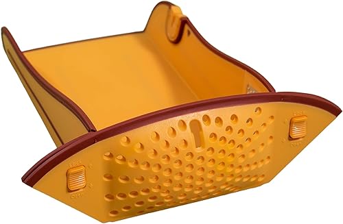 Miniatura 5 de Prime Picks - Tabla de cortar plegable 6 en 1, tabla de cortar de plástico multifuncional para cocina con rallador (blanco)