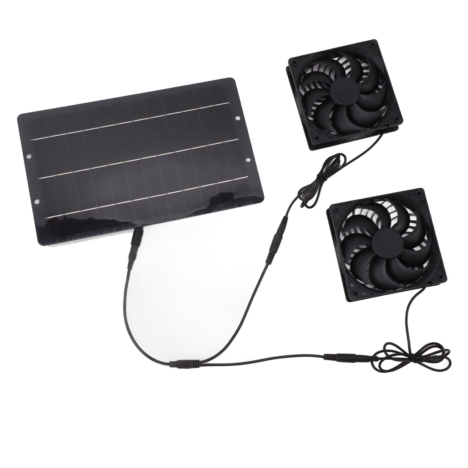 Kit Ventola Ad Energia Solare per Serre, Scarico 10W