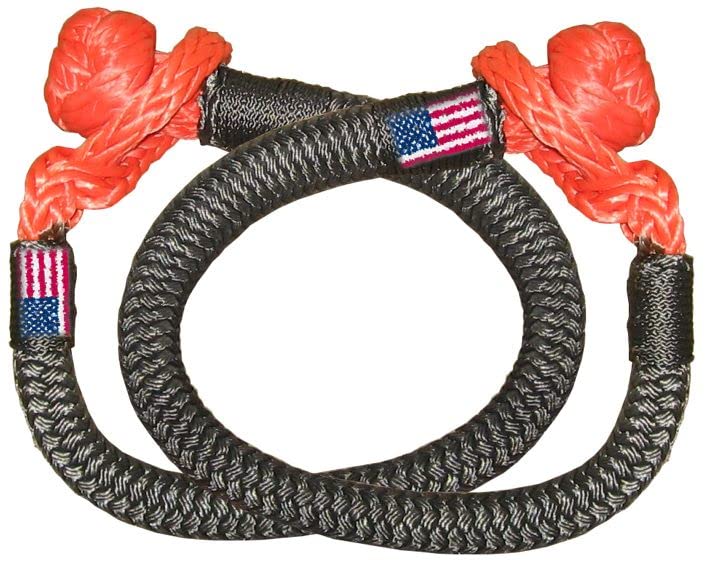 BILLET4X4 U.S. Made Safe-T-Line MEGA-Duty Soft Shackles 1/2 INCH - 70,000 lbs MBS (Pair) (4X4 Vehicle Recovery)