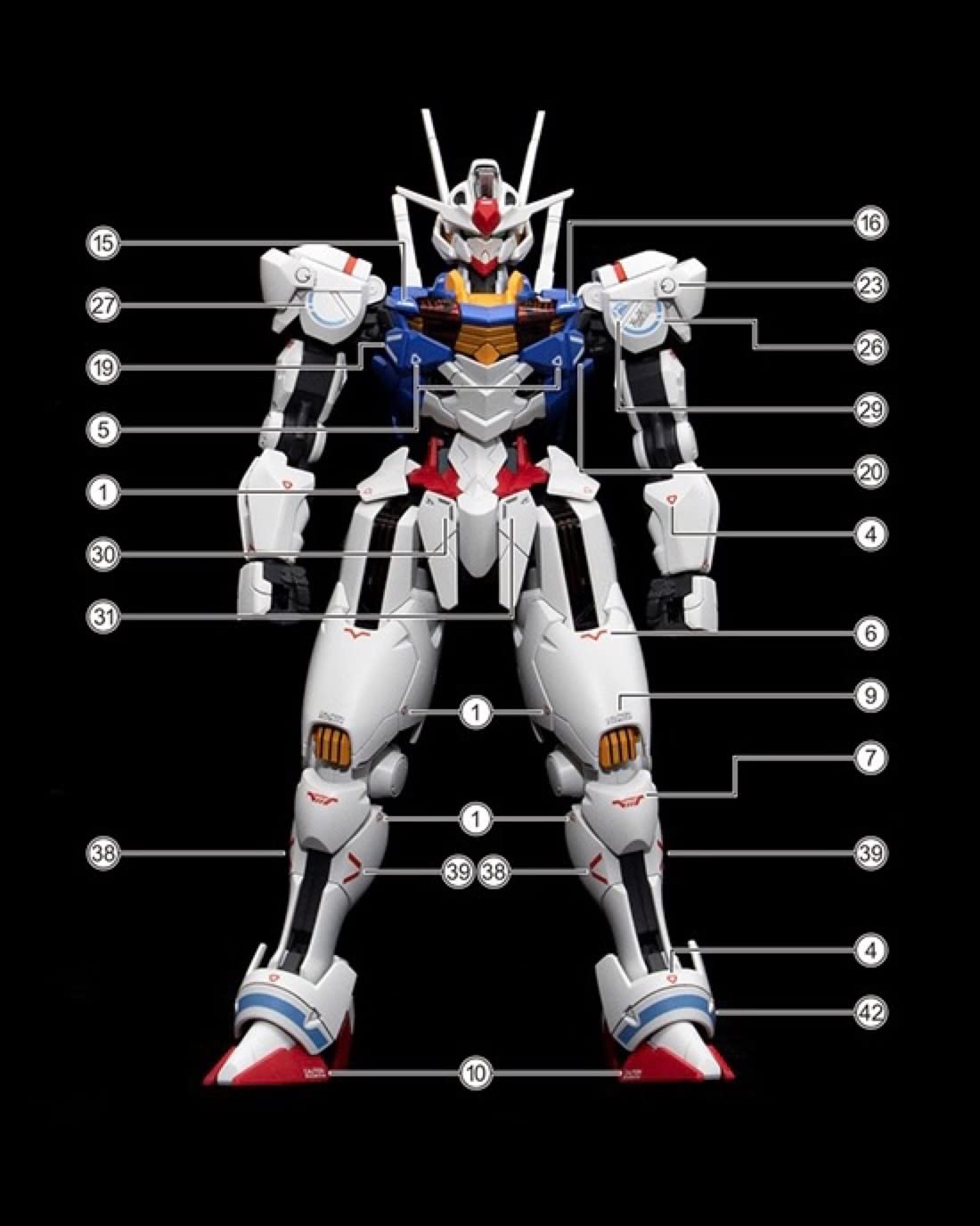 Amazon | 蛍光!! HG RG EG MG PG RE HiRM ロボット MS