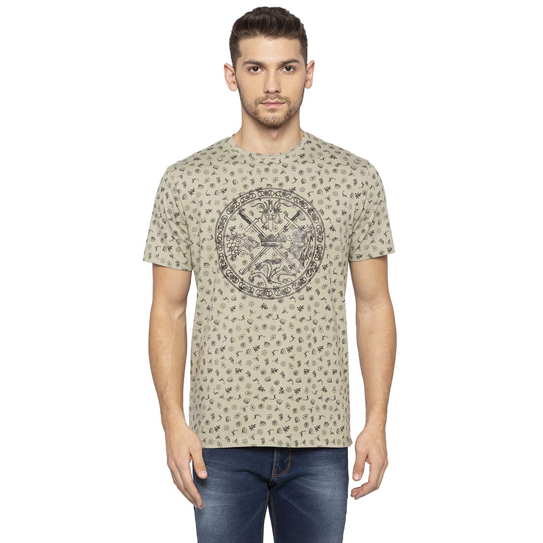 Status QuoGame of Thrones Mens Slim Fit Tshirt