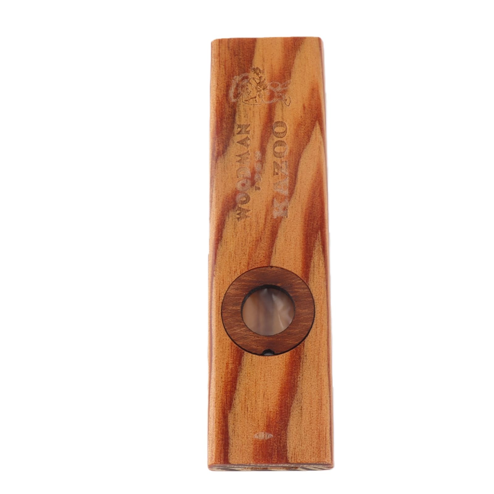 Kazoo in Legno, Partner di Ukulele Chitarra Armonica Flauto in Legno per Gli Amanti della Musica con Scatola di Metallo