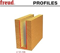 Vista 35 de Broca recta de doble acanaladura Freud, 15/64 x 3/4 de pulgada, con vástago de 1/2 pulgada, 12-096