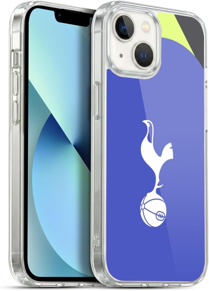 Head Case Designs Officially Licensed Tottenham Hotspur F.C. Away 2022/23 Badge Kit Gel Case [Military Grade Protection] Compatible with Apple iPhone 13