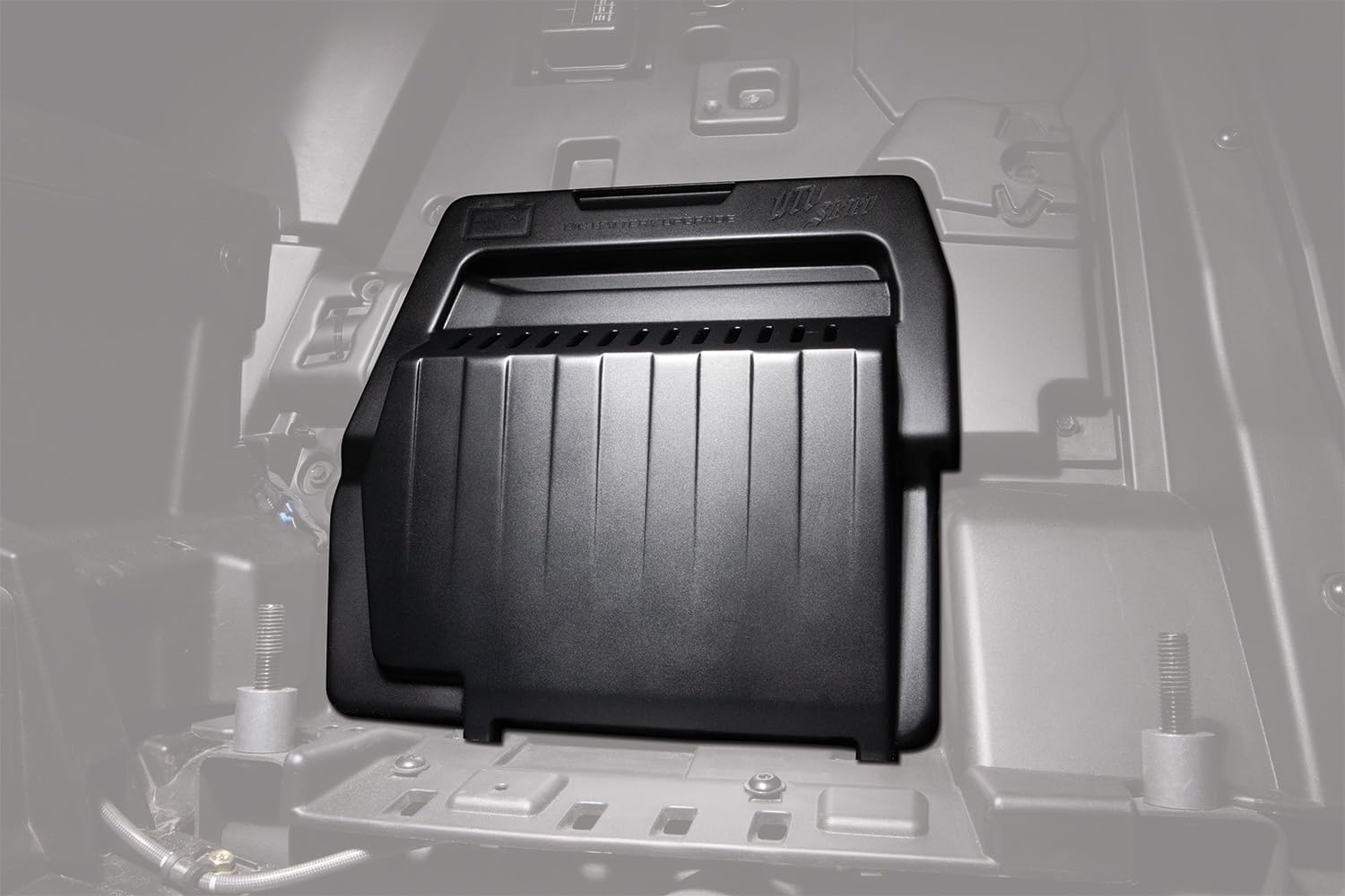UTV Stereo Maverick R Big Battery Cover – Replaces Stock Cover for Larger Battery Fit – Compatible with Can-Am Maverick R