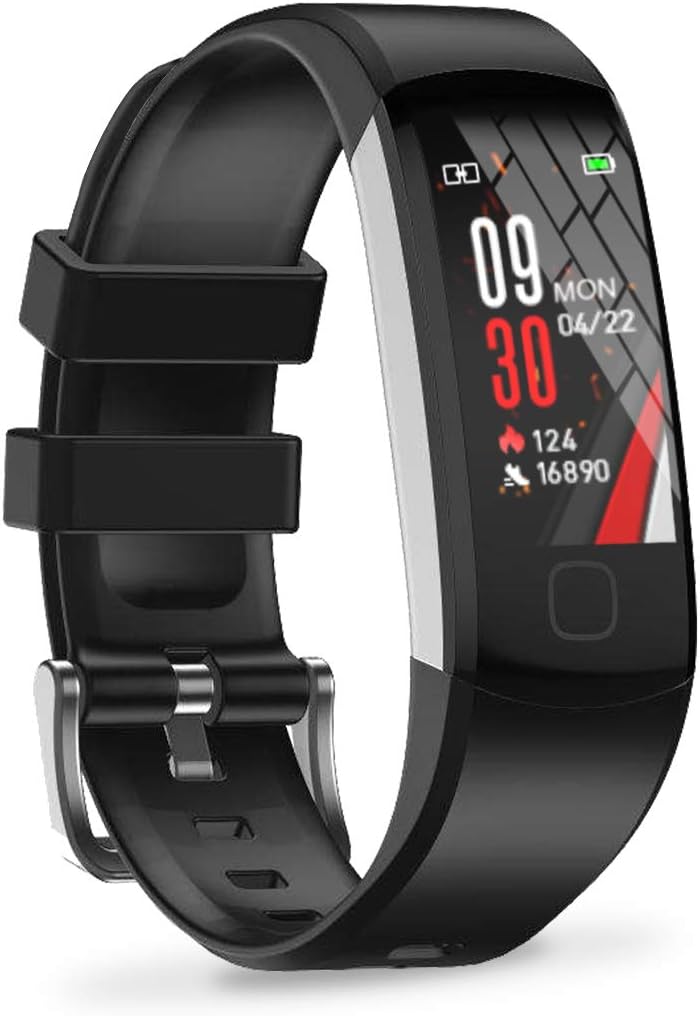 L8star Fitness Tracker, Continuous Heart Rate Monitor IP67 Waterproof Smart Activity Tracker with 6 Sports Mode,Sleep Monitor,Pedometer Smart Wrist Band for Women Men