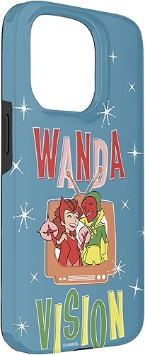 Vista 33 de Funda para TV retro WandaVision Wanda & Vision para iPhone 13 Marvel