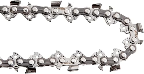 Miniatura 39 de KAKEI Cadena de motosierra de 18 pulgadas, paso LP de 0.050 pulgadas, calibre 62 eslabones de transmisión para Poulan, Kobalt, Echo, Ego, Greenworks