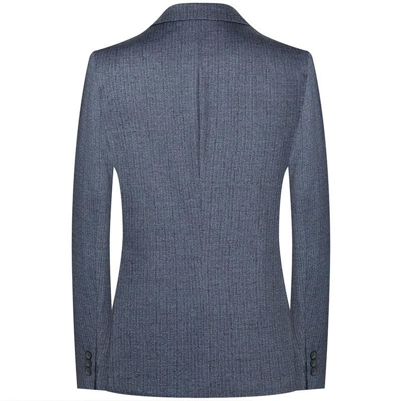 Men's Spring Wedding Formal Slim Fit Business Casual Suit Jacket Two Button Lightweight Sport Coat2