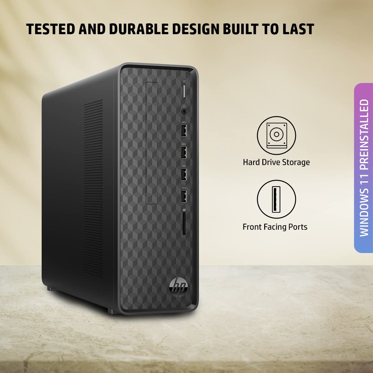 HP Slim Tower Desktop PC 10th Gen Intel Core i5 Processor