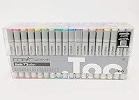 Vista 2 de Copic Juego de 72 colores básicos de boceto