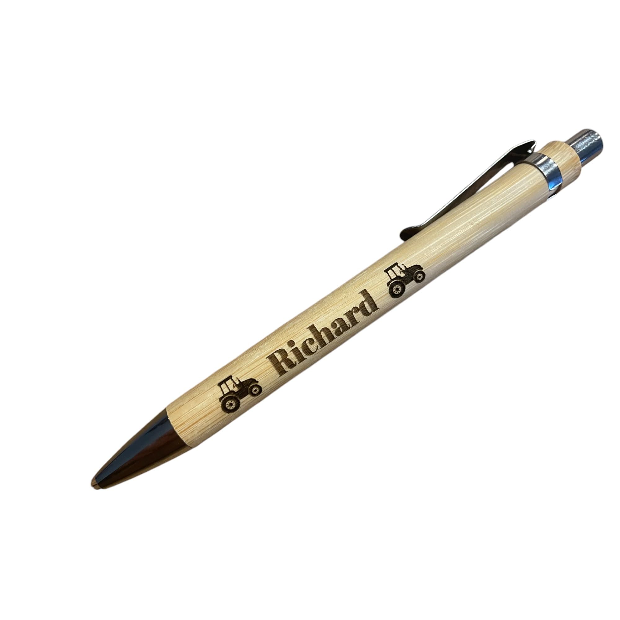 Ashton and Finch Farmer Pen – Personalised Tractor Engraved Design