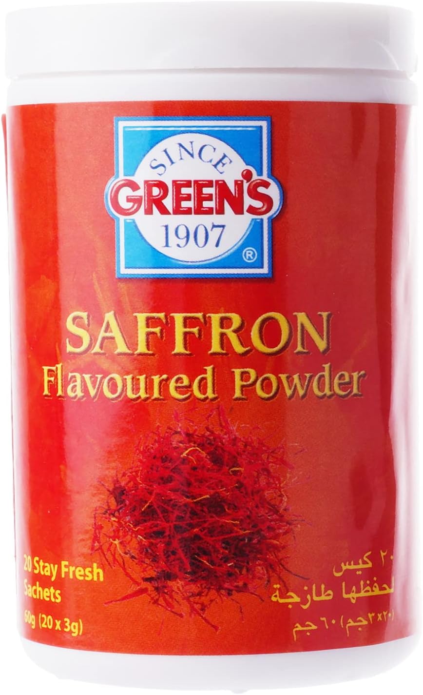 Green's Saffron Flavour Powder, 60G Pack Of 1 Buy Online at Best