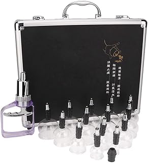 Cupping Sets, 14pcs Suction Cups Jar Vacuum Cupping Set Massager Cupping Tools for Massage, Chinese Cupping Massage Cups for Deep Muscle,