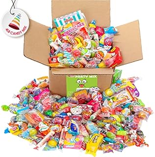 Party Mix - 4 Pound - Piñata Candy Filler - Bulk Parade Candies - Individually Wrapped Candies - Assorted Party Candy - Assorted Candy Variety Pack - Bulk Candy for Kids