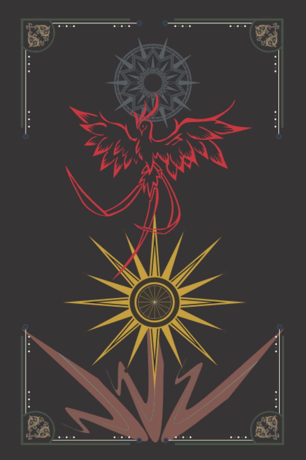 Phoenix Rising: Rise to your Self | Keep your Soul Alive | Journal for Transformation, Rebirth, Renewal, Rituals and Wellness