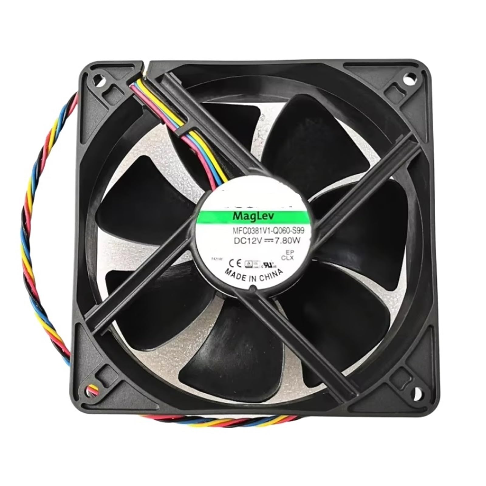 TPKMVGAP MFC0381V1-Q060-S99 DC 12V 7.8W 120x120x38mm 4-wire Server Cooling Fan
