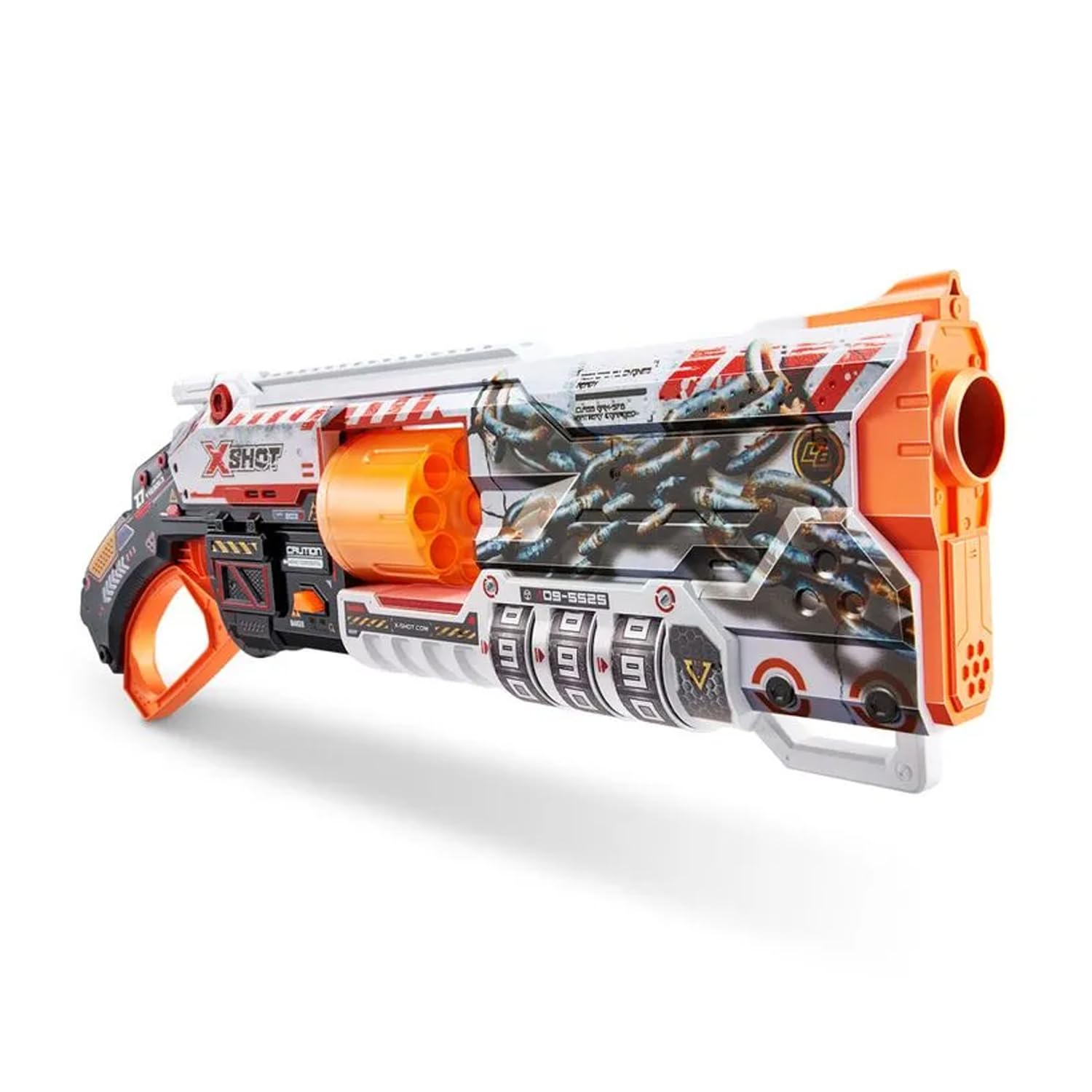 Candide, X-Shot, Lançador de Dardos, Skin Lockable Blaster - 16