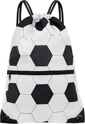 HOLYLUCK Drawstring Backpack Bag Sport Gym Sackpack