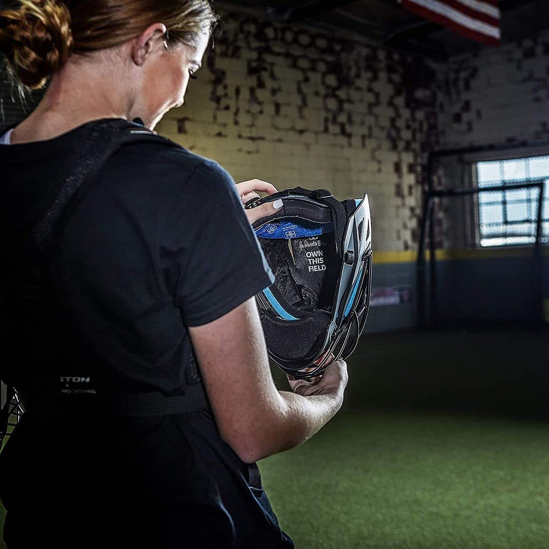 Easton JEN SCHRO The Very Best Female Catchers Coffret de protection | Moyen | Noir | 2020 | Casque 7 1/8-7 1/2 | Protège-poitrine 2 pièces de 40,6