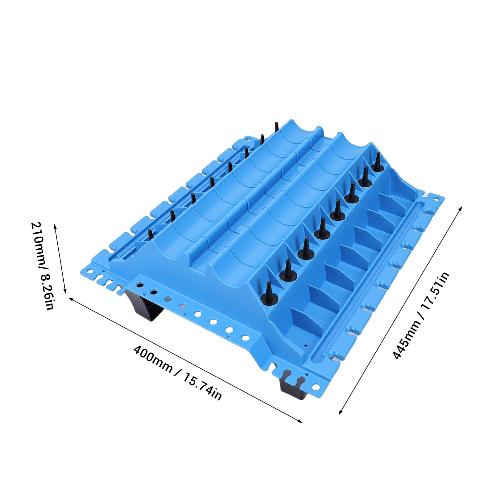 Generic Testata del Cilindro del Motore Vassoio Organizer Efficiente Soluzione Salvatempo per Professionisti Meccanici di Automobili Materiale in Nylon Adatto per Officine di Manutenzione del Motore