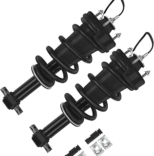 2 PCS Front Struts Shock Absorber w/Spring & Magnetic Assy for 2015-2021 Cadillac Escalade Tahoe Suburban Silverado GMC Sierra 1500 Yukon (XL) – Replaces 84176631 84977478 23464589 580-1108 580-1032