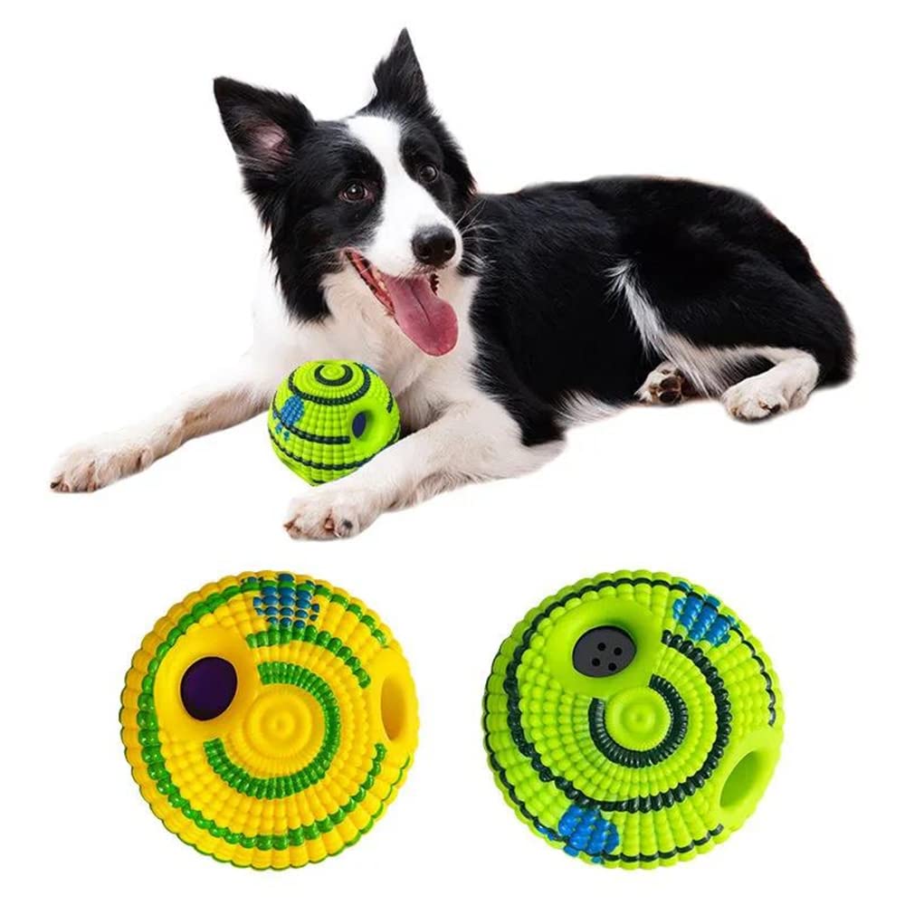 Pet Dog Toy Ball Molar Teeth Bissfester Hunde-hüpfball Kleiner Und Mittelgroßer Hunde Gummi-sprachtrainingsball